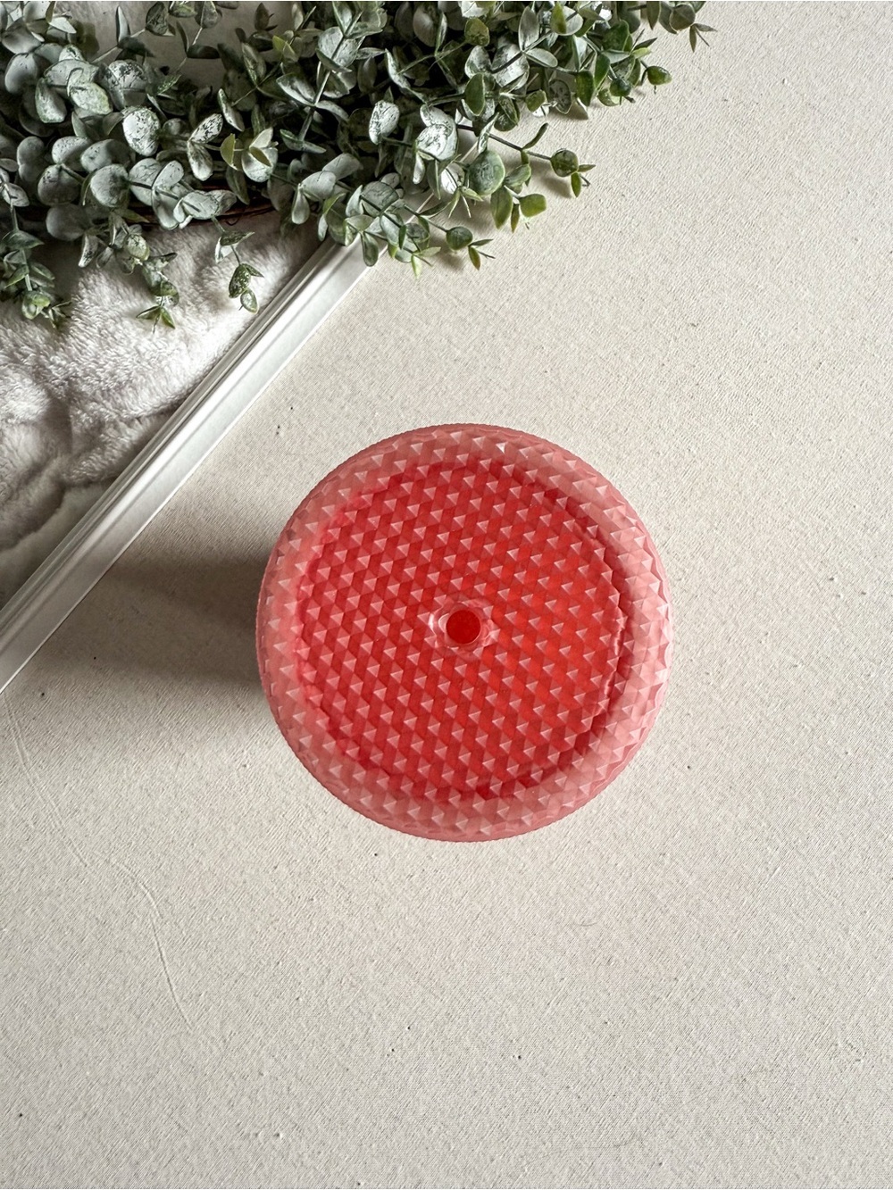 Starbucks Studded Tumbler Pink Reusable Cup Matte Textured - Picture 2 of 4